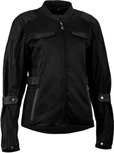 Highway 21 - Women's Aira Mesh Jacket Black Lg - 489-1402L