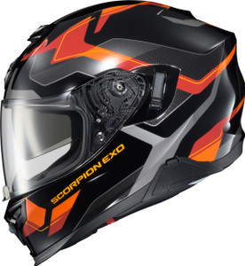 Scorpion Exo - Exo-t520 Full Face Helmet Zuse Orange Xl - T52-1246 Scorpion Exo - Exo-t520 Full Face Helmet Zuse Orange Xl - T52-1246