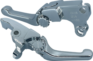 Psr - Anthem Shorty Lever Set Chrome Cvo Flhx/fltr23-24 Flhx/fltr24 - 12-01667-20