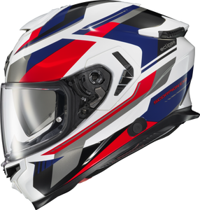 Scorpion Exo - Exo-eclipse Full Face Helmet Lunar White/red/blue 2x - ECL-1107