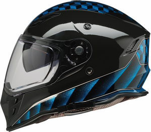 Z1r - Helmet Nemesis Thunderbird Blue/black 2xl - 0101-17119