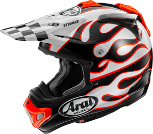 Arai Helmets - Helmet Vx-pro4 Flame White Xs - 0110-8953