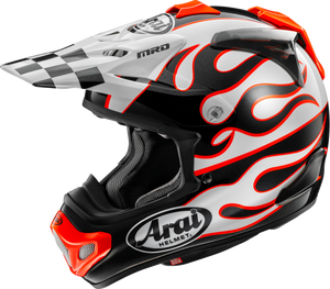 Arai Helmets - Helmet Vx-pro4 Flame White Sm - 0110-8954 Arai Helmets - Helmet Vx-pro4 Flame White Sm - 0110-8954