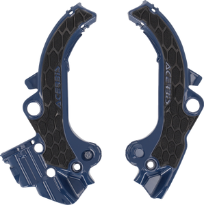 Acerbis - Frame Guards- X-grip Sx65 Blue/black - 2985891034