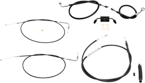 La Choppers - Cable Kit Bk Mini Xl Abs - LA-8321KT-08B
