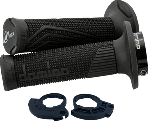 Domino - Domino D100 Lock On Grips 1 Cable Black - D10046C4000H7-0