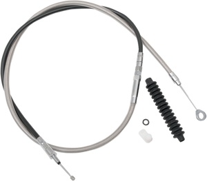 Drag Specialties - Cable Clutch Full Length Stainless - 0652-3218
