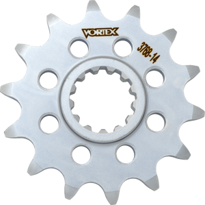 Vortex - Sprocket Vortex Steel Front 520-14 Tooth Silver - 3768-14 Vortex - Sprocket Vortex Steel Front 520-14 Tooth Silver - 3768-14