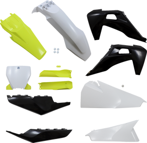 Acerbis - Plastic Kit Husky W/bk/yl - 2726557296 Acerbis - Plastic Kit Husky W/bk/yl - 2726557296