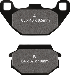 Ebc - Brake Pad Organic - FA305X