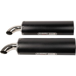 Trinity Racing - Exhaust Dual Black Rzr Xp1000 - TR-4190D-BK Trinity Racing - Exhaust Dual Black Rzr Xp1000 - TR-4190D-BK