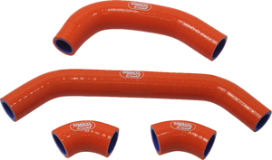 Samco Sport - Radiator Hose Kit Orange - KTM-131-OR