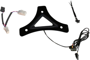 Custom Dynamics - Light Led Bkrst Rnbrk Blk - CD-BR-BCMXL-B