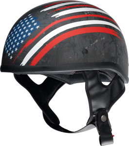 Z1r - CC Beanie Helmet - Justice - Black/Red/White/Blue - Large - CC Beanie Justice Helmet - 0103-1406