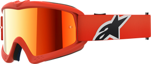 Alpinestars Goggles - Goggle Yth Vision Corp Org/mir Red - 5140225-480 Alpinestars Goggles - Goggle Yth Vision Corp Org/mir Red - 5140225-480
