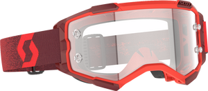 Scott - Goggle Fury Red Clear Works - 274514-0004113 Scott - Goggle Fury Red Clear Works - 274514-0004113