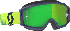 Scott - Goggle Primal Blue/yellow Green Chrome Works -  278597-1054279