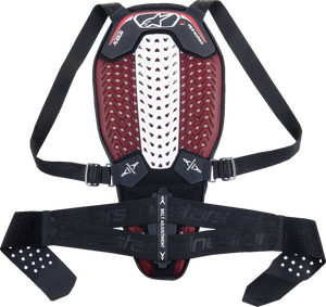 Alpinestars - Back Protect Nucleon Plsma Bk/wt/rd S - 6504325-123-S