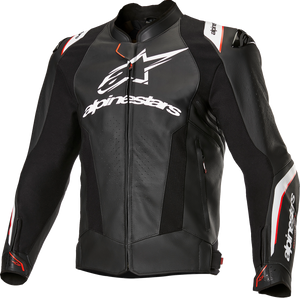 Alpinestars - Jacket Missile V3 Ign Lthr Blk/wht 48 - 3100325-12-48