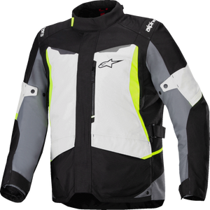 Alpinestars - Jacket St-1 Wp Gry/blk/yel 3xl - 3200625-9145-3XL