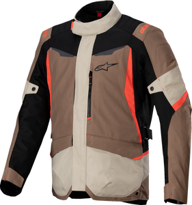 Alpinestars - Jacket St-1 Wp Khaki/sand/blk/red 2xl - 3200625-866-2XL