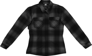 Icon - Jkt Wm Fallblock Cx Flannel Bk Xs - 2822-1669