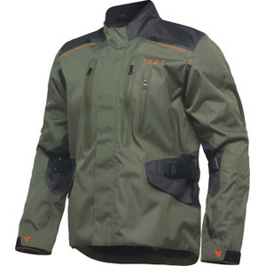 Thor - Jacket Range Army/orange Lg - 2920-0839