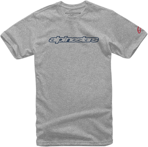 Alpinestars - Tee Wordmark Gy/nv/rd 2x - 10367201517132X
