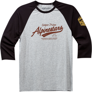 Alpinestars - Tee Script Bk/gy Xl - 1230715051028XL