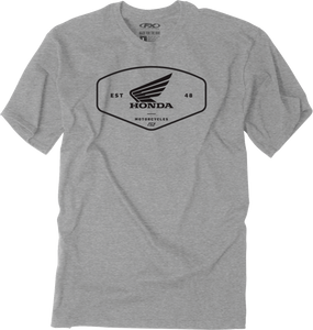 Factory Effex - Tee Honda Origin Hthr Gy Md - 28-87322