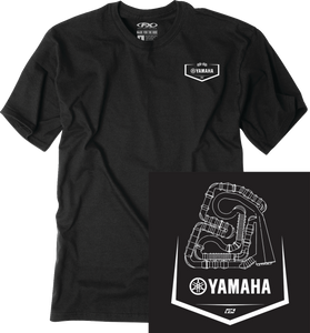 Factory Effex - Tee Yamaha Track Bk Xl - 28-87206