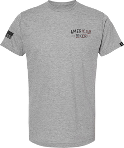 American Biker - Tee Biker Sam Active Rwb Xl - ABBRWBSAM02S241GYXR