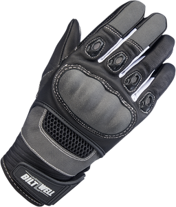 Biltwell - Gloves Brdgprt Gry/blk Sm - 1509-1101-302