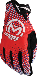 Moose Racing - Glove Sx1 Red/white/blue Md - 3330-8061