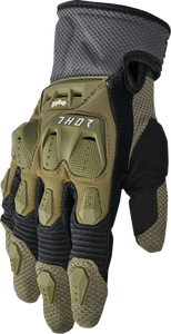 Thor - Glove Terrain Army/charcoal Md - 3330-8251
