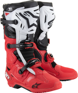 Alpinestars - Boot Tech 10 Enduro Bright Red/black/white 12 - 2010025-3016-12