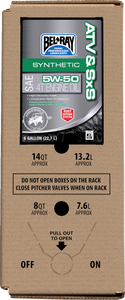 Bel-ray - Oil 5w50 Synthetic Sxs & Atv 6 Gal. Bag In A Box - 302664000000