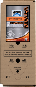Bel-ray - Oil Vtwin Synthetic 20w50 6 Gal. Bag In A Box - 303133000000 Bel-ray - Oil Vtwin Synthetic 20w50 6 Gal. Bag In A Box - 303133000000