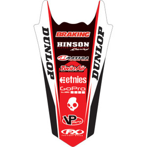 Factory Effex - Rear Fender Honda Crf250 25, Crf450 25 - 28-32334