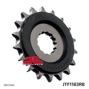 Front Sprocket 18 Tooth W/ Rubber - JTF1183.18RB Front Sprocket 18 Tooth W/ Rubber - JTF1183.18RB
