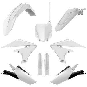 Polisport Replica Plastic Kit,full Kit Yamaha White - 91409 Polisport Replica Plastic Kit,full Kit Yamaha White - 91409