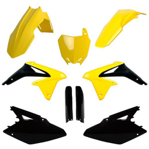 Polisport Replica Plastic Kit,full Kit Suzuki Oem Color - 91431