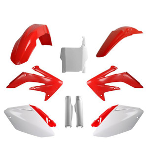 Polisport Replica Plastic Kit,full Kit Honda Oem Color - 91518