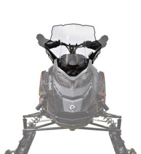 Ski Doo Gen5 (19"),mid,clear W/black Fade Windshield - 13730 Ski Doo Gen5 (19"),mid,clear W/black Fade Windshield - 13730