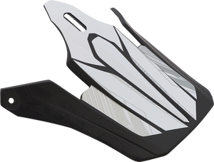 Z1r - Youth F.I. Visor Kit - Fractal - Matte Black/Blue - Youth F.I. Fractal Helmet Visor Kit - 0132-1581