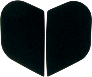 Icon - Airframe/Alliance Side Plates - Rubatone Black - Airframe/Alliance Helmet Side Plates - 0133-0343