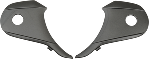 Z1r - Range Side Plates - Dark Silver - Range Helmet Sideplates - 0133-1054