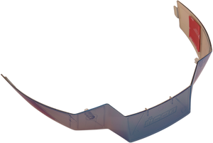 Icon - Airflite Rear Spoiler - RST Blue - Airflite Helmet Rear Spoiler - 0133-1202