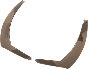 Icon - Airform Rear Spoiler - RST Silver - Airform Helmet Rear Spoiler - 0133-1205