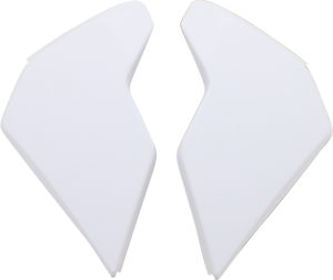 Icon - Airflite Side Plates - Rubatone White - Airflite Helmet Side Plates - Solid - 0133-1269